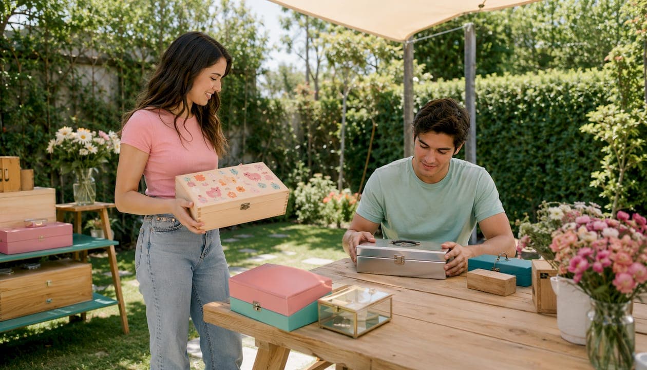 Materiales duraderos para regalos de pareja: qué elegir